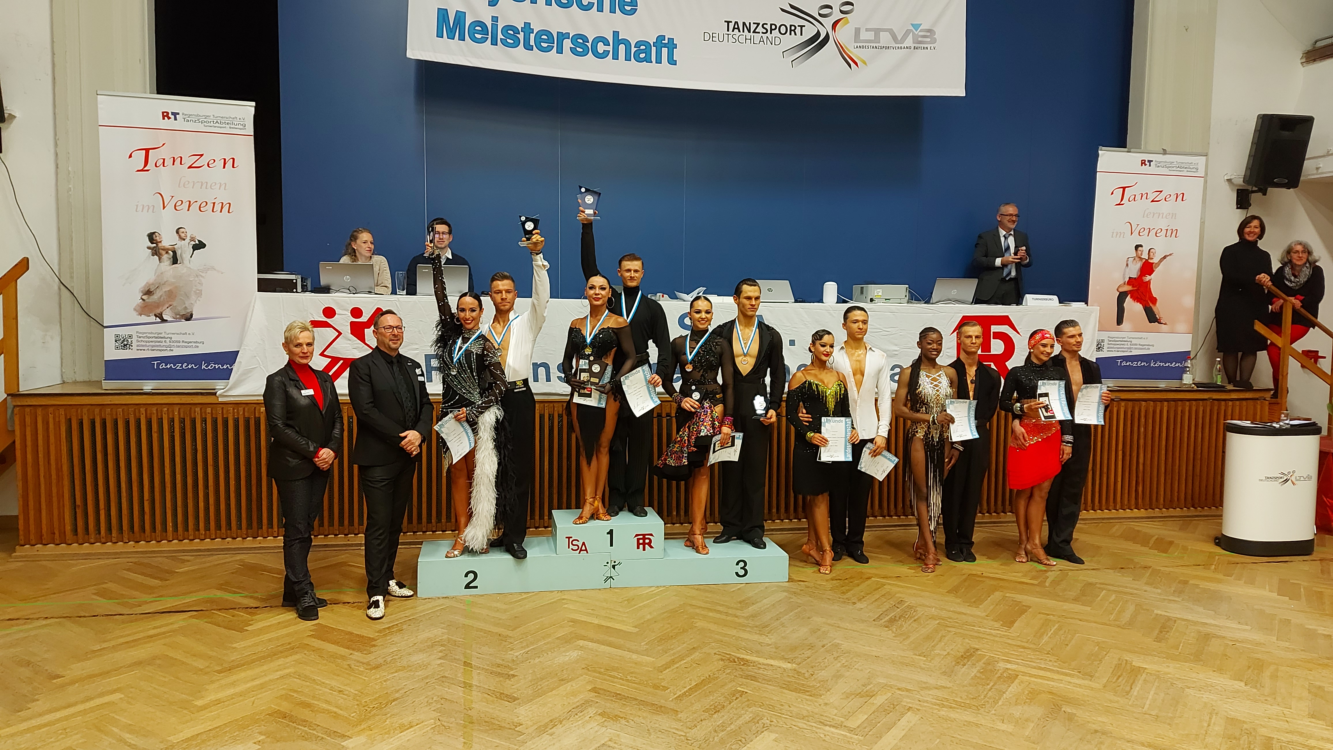 Vizemeister Hgr S Latein Robin Goldmann / Stefani Ruseva GSC München