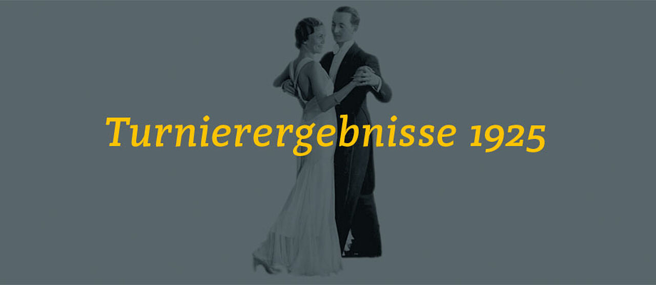 Gelb-Schwarz-Casino München e.V. Turnierergebnisse 1925 Gelb-Schwarz-Casino München e.V. Turnierergebnisse 1925