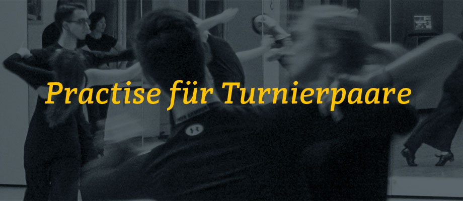 Practise für Turnierpaare im Gelb-Schwarz-Casino München